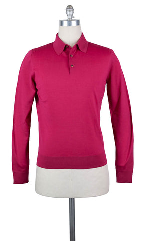 Svevo Parma Pink Wool Sweater - Size: Medium US / 50 EU