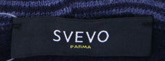 Svevo Parma Navy Blue Wool Hooded Sweater - Full Zip - (495) - Parent