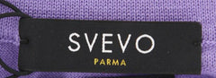 $600 Svevo Parma Purple Argyle Cotton Polo - (SV9302614) - Parent