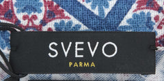 Svevo Parma Blue Fancy Cotton Polo - (R9) - Parent