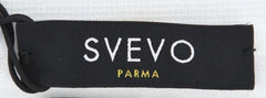 $575 Svevo Parma White Solid Cotton Polo - (SV9302613) - Parent
