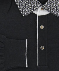 Svevo Parma Charcoal Gray Sweater - Polo - (6170SA15V) - Parent