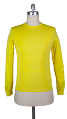 Svevo Parma Yellow Cotton Sweater - Medium/50 - (82272SE12MP0002101H)