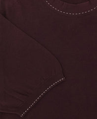 $525 Svevo Parma Burgundy Red Cotton Polo - (SV-POLO-MP0002-V210) - Parent