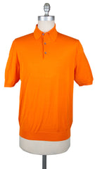 Svevo Parma Orange Cotton Polo - Small/48 - (RO)