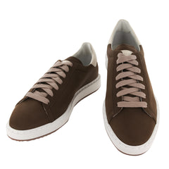 Brunello Cucinelli Brown Leather  Sneakers - (BC0630215) - Parent
