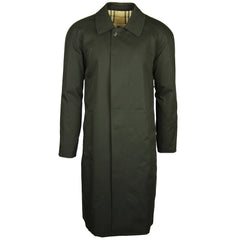 Burberry Black Cotton Solid Trench Coat - 48/58 - (GEMELLI5340940)