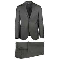 Etro Black Wool Solid Suit - 36/46 - (1A907811)