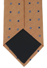 Finamore Napoli Orange Geometric Tie - 3.25" x 57" - (TIEGEOX3)