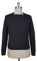 Kiton Dark Gray Wool Crewneck Sweater - XL/54 - (SV10122217)