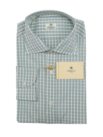 Luigi Borrelli Green Shirt - Extra Slim