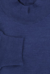 Svevo Parma Navy Blue Mock Turtleneck Sweater - (SV10192214) - Parent