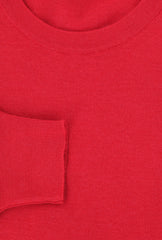 Svevo Parma Red Cashmere Blend Crewneck Sweater - (SV1019223) - Parent