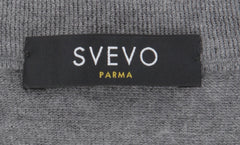 Svevo Parma Gray Cashmere Blend V-Neck Sweater - (SV10192210) - Parent