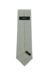 Svevo Parma Gray Solid Tie - 3.25" x 57" - (3520-MP35)