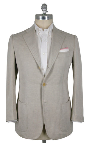 Cesare Attolini Beige Sportcoat – Size: 42 US / 52 EU