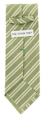 Tie Your Tie Green Stripes Tie - 3.25"