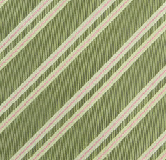 Tie Your Tie Green Stripes Tie - 3.25"