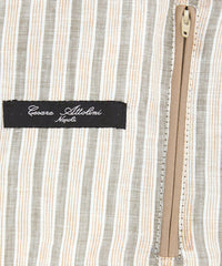 Cesare Attolini Beige Leather Jacket - Button Front - 40/50