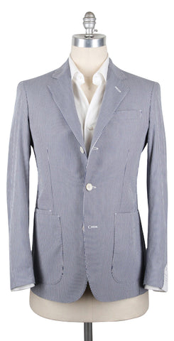 Luciano Barbera Blue Sportcoat – Size: 40 US / 50 EU