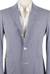 Luciano Barbera Blue Sportcoat - 40/50 - (111C80/17053/86)