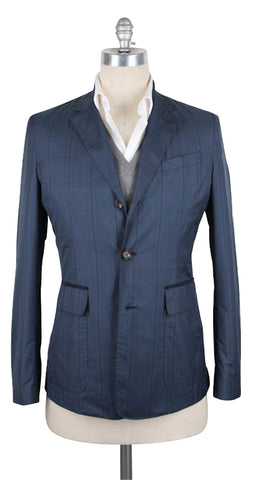 Luciano Barbera Blue Jacket – Size: 40 US / 50 EU