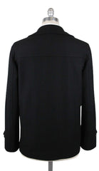 Luciano Barbera Black Solid Jacket - 40/50 - (116070/PRT/00004/697)