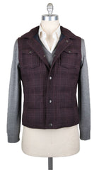 Brunello Cucinelli Dark Brown Plaid Vest - 40/50 - (BC911175)