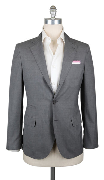 Brunello Cucinelli Gray Wool Blend Melange Sportcoat - (LJ) - Parent