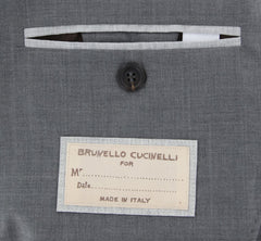 Brunello Cucinelli Gray Wool Blend Melange Sportcoat - (LJ) - Parent