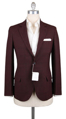 Cucinelli Dark Brown Wool Fancy Sportcoat - 38/48 - (BC40983001308)