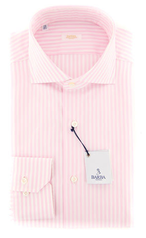 Barba Napoli Pink Shirt - Extra Slim