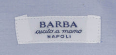 Barba Napoli Light Blue Solid Cotton Shirt - Slim - (813) - Parent