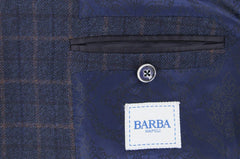 Barba Napoli Dark Brown Sportcoat - (GULELLO104189615) - Parent