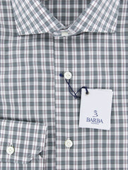 Barba Napoli Green Shirt - Extra Slim - 15.75/40 - (I1U13T0000331)