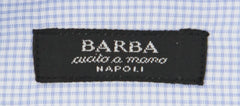 Barba Napoli Light Blue Check Shirt - Extra Slim - (I1PZ3338U13R) - Parent