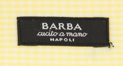 Barba Napoli Yellow Micro-Check Shirt - Extra Slim - (BNU04040A) - Parent