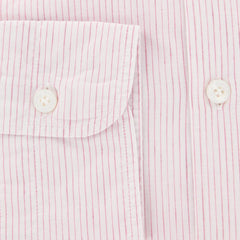 Barba Napoli Pink Striped Shirt - Extra Slim - 17/43 - (LFU12R424805)