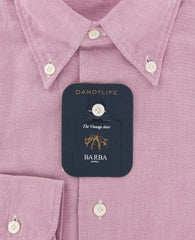 Barba Napoli Pink Solid Shirt - Extra Slim - 15.75/40 - (LIU24R439005)