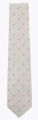 Barba Napoli Cream Polka Dot Silk Tie - 3.5" x 58" - (566)