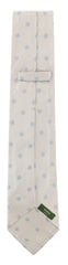 Barba Napoli Cream Polka Dot Silk Tie - 3.5" x 58" - (566)
