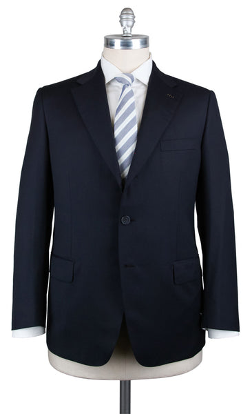 Brioni Navy Blue Super 150's Suit - (PARLAMENTO21574456S) - Parent