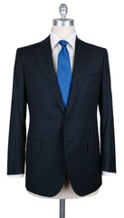 Cesare Attolini Navy Blue 150's Suit - 44/54 - (AUK20PUB3A11WA45B31R6)