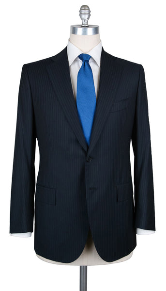 Cesare Attolini Navy Blue 150's Suit - (AUK20PUB3A11WA45B31R6) - Parent
