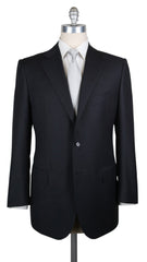 Cesare Attolini Midnight Navy Blue Wool Solid Suit - 52/62 - (CA89171)