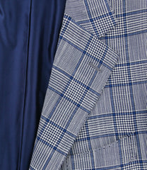 Cesare Attolini Light Gray Plaid Sportcoat - (CAM321126217) - Parent