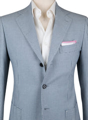 Cesare Attolini Light Blue Cotton Sportcoat - (CA35706116S) - Parent
