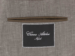 Cesare Attolini Brown Wool Blend Melange Sportcoat - (201) - Parent