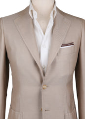 Cesare Attolini Caramel Brown Silk Sportcoat - (CA35903117) - Parent