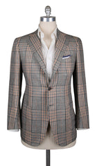 Cesare Attolini Caramel Brown Plaid Sportcoat - 38/48 - (CA351039117)